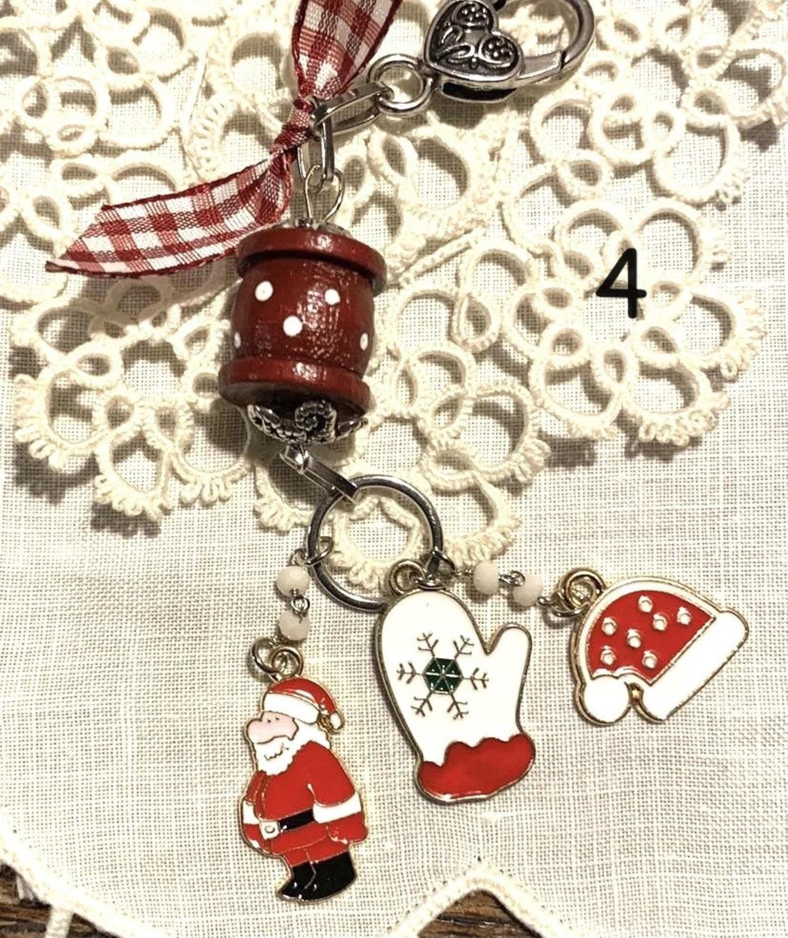 Rovaris ~ Christmas Scissor Fob, Handmade from Samone, Italy