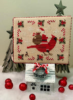 Running with Needles & Scissors "Going to Deliver Toys"  Counted Cross Stitch Pattern  Chart, Christmas, Pattern Only