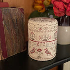 HOBBY HOUSE PRESS "Mary Allcorn Sampler Drum" Counted Cross Stitch Pattern, Chart, Pattern Only