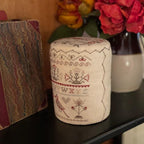 HOBBY HOUSE PRESS "Mary Allcorn Sampler Drum" Counted Cross Stitch Pattern, Chart, Pattern Only