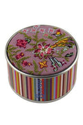 MAISON SAJOU Cross Stitch Kit - Jaipur Indienne Round Box, Box to Embroider, Made in France