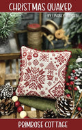 PRIMROSE COTTAGE STITCHES "Christmas Quaker" Counted Cross Stitch Pattern, Chart, Pattern Only