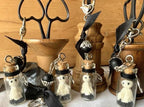 Rovaris ~ Boo Bottle Scissor Fob, Halloween, Handmade from Samone, Italy