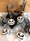 ROVARIS ~ Ceramic Ghost Scissor Fob, Halloween, Handmade from Samone, Italy