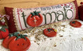 ROVARIS ~ Tomato Sign Cross Stitch Kit, Counted Cross Stitch Pattern + KIT, Handmade from Samone, Italy