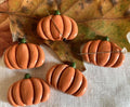 Rovaris ~ Ceramic Pumpkin Needleminder, Needle Minder Handmade from Samone, Italy