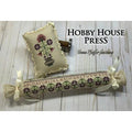 HOBBY HOUSE PRESS "Petits Coussins" Counted Cross Stitch Pattern, Pin Cushion and Traditional Needle Roll, Chart, Pattern Only