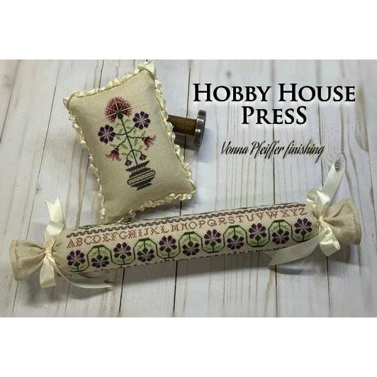 HOBBY HOUSE PRESS "Petits Coussins" Counted Cross Stitch Pattern, Pin Cushion and Traditional Needle Roll, Chart, Pattern Only