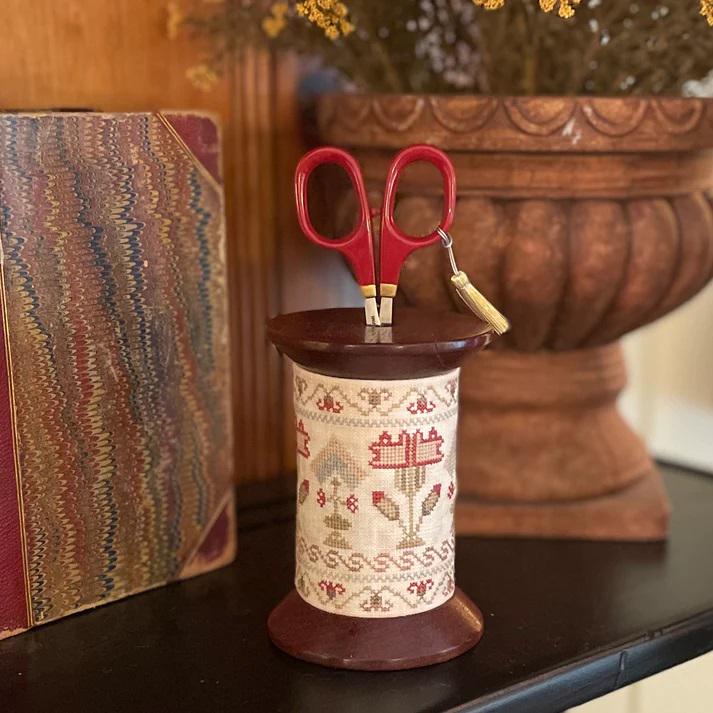 HOBBY HOUSE PRESS "Mary Allcorn Sampler Scissor Holder" Counted Cross Stitch Pattern, Chart, Pattern Only