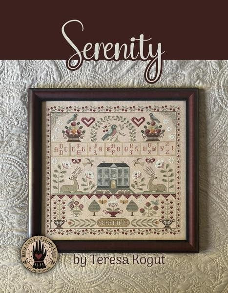 TERESA KOGUT Creative Whims "Serenity"  Counted Cross Stitch Pattern  Full Color Booklet