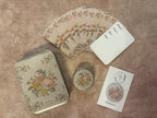 MAISON CHOISEL - Lady's Companion ~ Ernestine Brière - Reflets de Soie - Tin Box, 20 Floss Drops, Needle Minder, and Small Round Tin Box