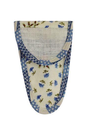 SAJOU Scissor Case Marie Antoinette At Trianon - Medium - matt Coated Cotton, Made in France
