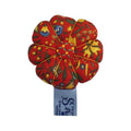 MAISON SAJOU Fabric Pin Cushion ~ Red Chandernagor Fabric Pincushion, hand made in France