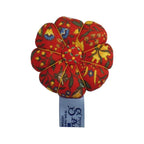 MAISON SAJOU Fabric Pin Cushion ~ Red Chandernagor Fabric Pincushion, hand made in France