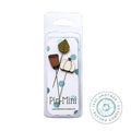 JUST ANOTHER BUTTON Company "Pin-Mini: Acorn Harvest- Pins" 3-pc. Set, Pin Embellishments, Stainless Steel Pins JPM577