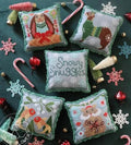 THE BLUE FLOWER "Snowy Snuggles Scrapbook - Part 1"  Counted Cross Stitch Pattern  Jeannine McGowan, Winter, Pattern Only