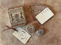 MAISON CHOISEL -Lady's Companion - Heloïse Cornu - Reflets de Soie - Tin Box, 20 Floss Drops, Needle Minder, and Small Round Tin Box