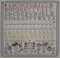 Reflets de Soie ~ Marie Soulard 1896 ~ Counted Cross Stitch Pattern, Chart, Antique French Sampler Reproduction, Pattern Only