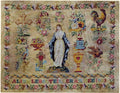 Reflets de Soie ~ Aline Lebouteiller 1903  ~ Counted Cross Stitch Pattern, Chart, Antique French Sampler Reproduction, Pattern Only