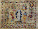 Reflets de Soie ~ Aline Lebouteiller 1903  ~ Counted Cross Stitch Pattern, Chart, Antique French Sampler Reproduction, Pattern Only