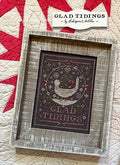 SHAKESPEARE'S PEDDLER "Glad Tidings" Counted Cross Stitch Pattern, Chart, Pattern Only