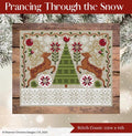 SHANNON CHRISTINE DESIGNS "Prancing Through The Snow" Counted Cross Stitch Pattern, Chart, Pattern Only