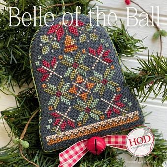 HANDS ON DESIGN "Belle Of The Ball" Counted Cross Stitch Pattern, Christmas, Winter, Pattern Only