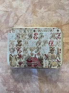 MAISON CHOISEL -Lady's Companion - G. Leger - Reflets de Soie - Tin Box, Floss Drops, Needle Minder, and Small Round Tin Box