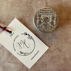 MAISON CHOISEL -Lady's Companion - Heloïse Cornu - Reflets de Soie - Tin Box, 20 Floss Drops, Needle Minder, and Small Round Tin Box