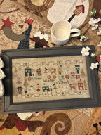 Pansy Patch Quilts and Stitchery "Warm Winter Wishes" Counted Cross Stitch Pattern,