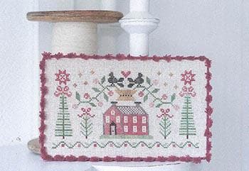 TRALALA "Maisonnette D'Hiver", Counted Cross Stitch Pattern, Chart, Winter, PATTERN ONLY