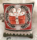 ROVARIS ~ "Gift Little Ornament Kit" Counted Cross Stitch Pattern + KIT, Handmade from Samone, Italy