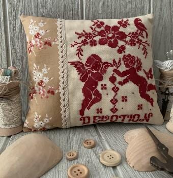 TWIN PEAK PRIMITIVES "Projection of Love" Counted Cross Stitch Pattern, 7 Designs, Valentine, Patterns Only