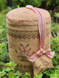 SAMPLERS NOT FORGOTTEN "Lenten Rose Drum" Counted Cross Stitch Pattern, Market 2025