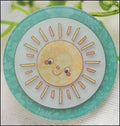 CHERRY HILL STITCHERY "Sun Magnetic Needle Minder"  Limited Edition, Acrylic Needle Minder