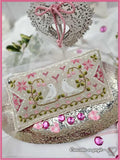 CROCETTE A GOGO "Birds In Love"  Counted Cross Stitch Pattern  Valentine's Day, Hearts, Paper Pattern
