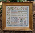 SAMPLERS NOT FORGOTTEN "Humming Bird's Garden" Counted Cross Stitch Pattern, Market 2025