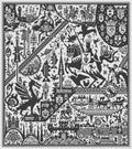 LONG DOG SAMPLERS "The Fisher King"  Counted Cross Stitch Pattern  Classic Norfolk Sampler, Pattern Only