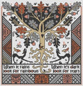 LONG DOG SAMPLERS "The Folly Tree"  Counted Cross Stitch Pattern  Sampler, Chart, Pattern Only