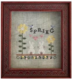 HAYSTACK STITCHING "Seasons" Counted Cross Stitch Pattern, Chart, Nashville Market 2025, Pattern Only