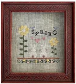HAYSTACK STITCHING "Seasons" Counted Cross Stitch Pattern, Chart, Nashville Market 2025, Pattern Only