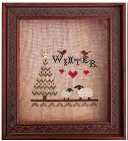 HAYSTACK STITCHING "Seasons" Counted Cross Stitch Pattern, Chart, Nashville Market 2025, Pattern Only