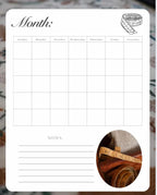 STACY NASH DESIGNS "Stitchers Journal" 36 Page Booklet, Photos, A Full Years Calendar, Needlework Marketplace 2025