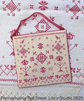 LILA'S STUDIO "Pennsylvania Tea Towel"  Counted Cross Stitch Pattern  Pattern Only