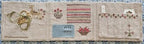 SAMPLERS NOT FORGOTTEN "1830's Rose Basket Needlebook" Counted Cross Stitch Pattern, 3 Patterns, Market 2025