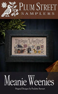 PLUM STREET SAMPLERS "Meanie Weenies" Counted Cross Stitch Pattern  Americana, Chart, Nashville Needlework Market 2025, Pattern Only