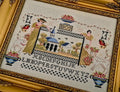 TWIN PEAK PRIMITIVES "Two Sisters" Counted Cross Stitch Pattern, Chart, Needlework Marketplace 2025, Pattern Only