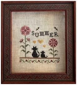 HAYSTACK STITCHING "Seasons" Counted Cross Stitch Pattern, Chart, Nashville Market 2025, Pattern Only