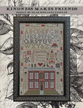 SHAKESPEARE'S PEDDLER "Kindness Makes Friends" Counted Cross Stitch Pattern, Chart, Nashville Needlework Market 2025, Pattern Only