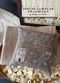 SHAKESPEARE'S PEDDLER "Spring Sampler Fragment" Counted Cross Stitch Chart, Nashville Needlework Market 2025, Pattern Only
